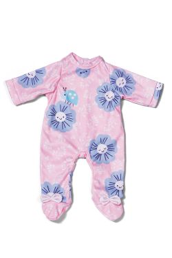BABY BORN - VÊTEMENT BARBOTEUSE À FLEUR ROSE 43CM (16
